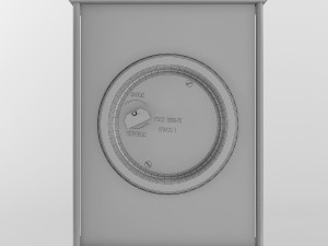 desktop clock Modèle 3D