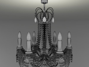 chandeliers 3Dモデル