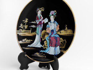 decorativeplatejapanesestyle 3D Model