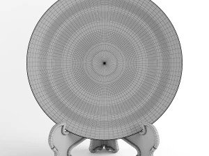 piring dekoratif gaya jepang Model 3D