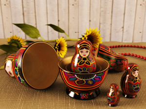 russian matrshka 3D Model