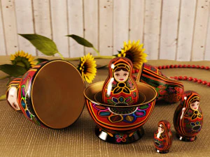 matryoshka Rusia Model 3D
