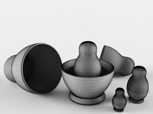 russian matrshka 3D Model