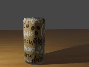 холодный кофе 3D Модель