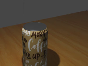 cold coffee 3D Model