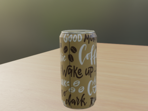 cold coffee 3Dモデル