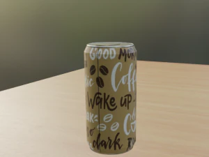 cold coffee 3D Model