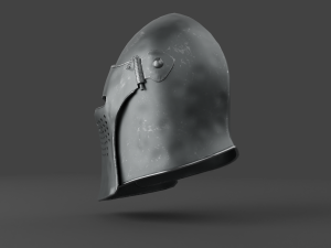 barbute helmet Modelo 3D