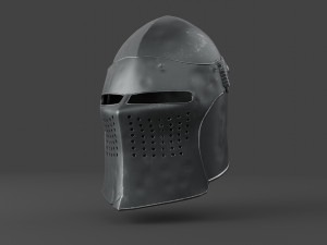 barbute helmet 3D Model