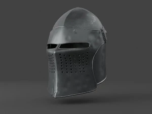 elmo da barbuto Modello 3D