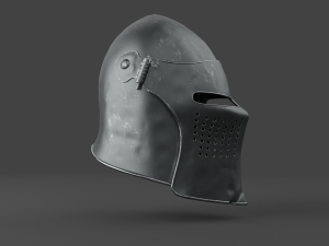 barbute helmet Modelo 3D