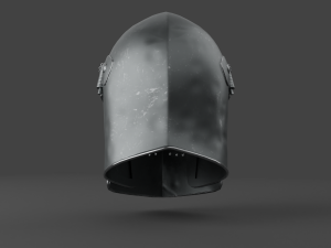 barbute helmet Modelo 3D