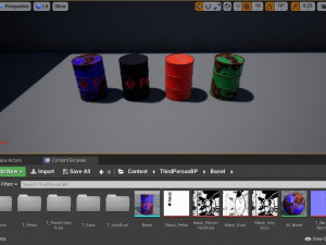 petrol barrel low-poly 3D मॉडल