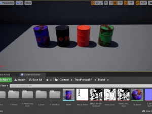 petrol barrel low-poly 3D Model
