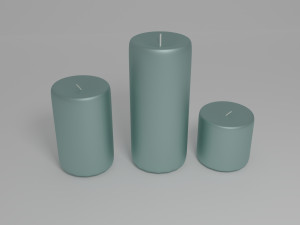 decorative candles 3Dモデル