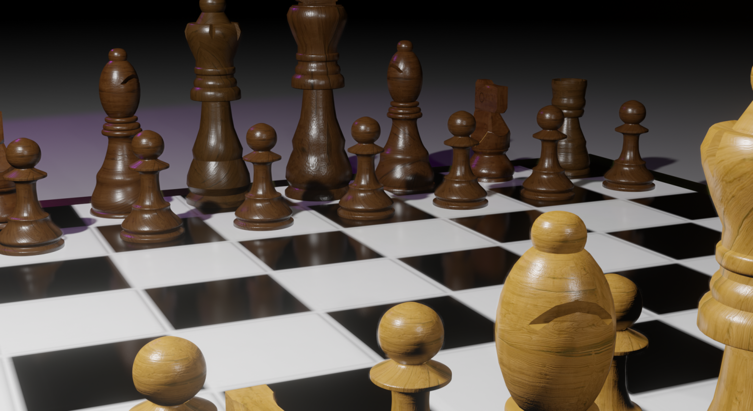 Chess Game Complete - Jogo de Xadrez | 3D model