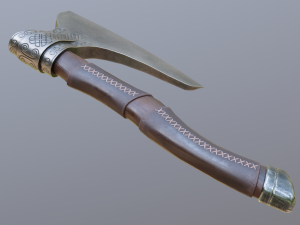 battle axe 3D Model
