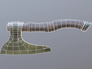battle axe 3D Model