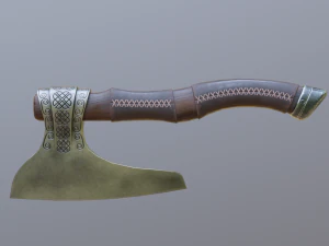 battle axe 3D Model