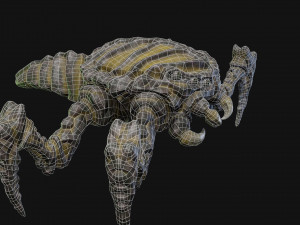 insectoid monster 3D Model