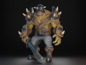 Orc Warrior Modello 3D