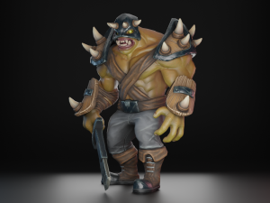 Orc Warrior Modello 3D