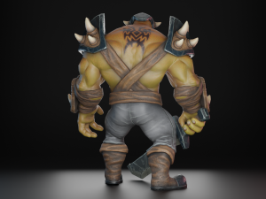 Orc Warrior Modello 3D