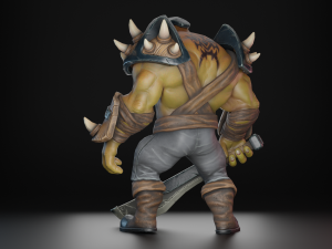 Orc Warrior Modello 3D
