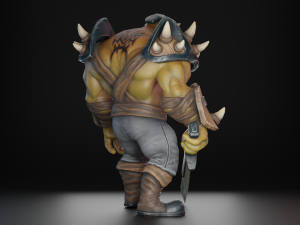 Orc Warrior Modello 3D