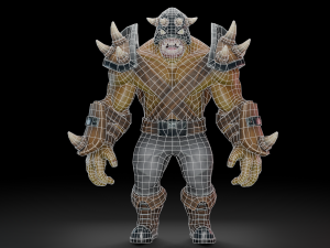 Orc Warrior Modello 3D