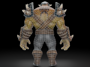 Orc Warrior Modello 3D