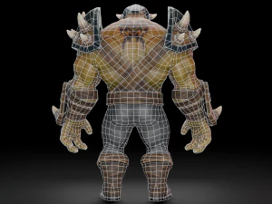 Orc Warrior 3D Model