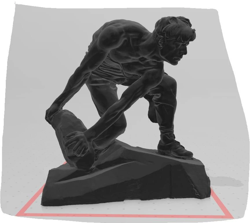 sculpture 3D Print Model .c4d .max .obj .3ds .fbx .stl .blend 