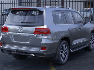 toyota land cruiser 2016 Model 3D