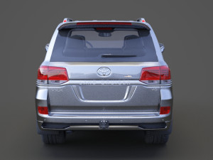 toyota land cruiser 2016 Model 3D