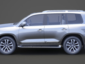 toyota land cruiser 2016 Model 3D