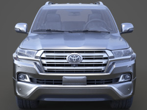 toyota land cruiser 2016 Model 3D