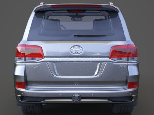 toyota land cruiser 2016 Model 3D