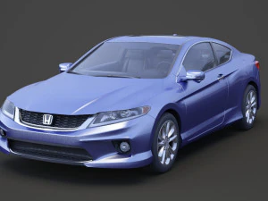 honda accord coupe 2013 Model 3D
