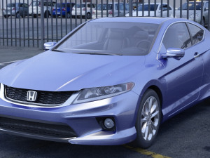 honda accord coupe 2013 3Dモデル