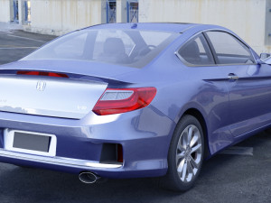honda accord coupe 2013 3Dモデル