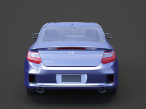 honda accord coupe 2013 3Dモデル