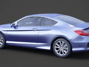 honda accord coupe 2013 3D Model