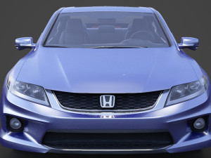 honda accord coupe 2013 3Dモデル