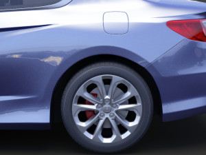 honda accord coupe 2013 3Dモデル