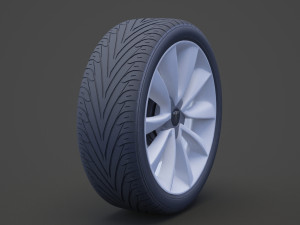 tesla model y 2021 3D Модель