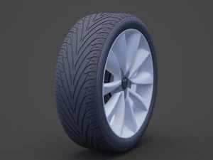 tesla model y 2021 3D Model