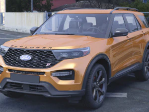 ford-explorer st 2020 3D Model