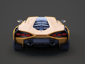 lamborghini-sian hq interior 2020 Modello 3D