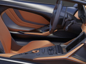 lamborghini-sian hq interior 2020 Modello 3D